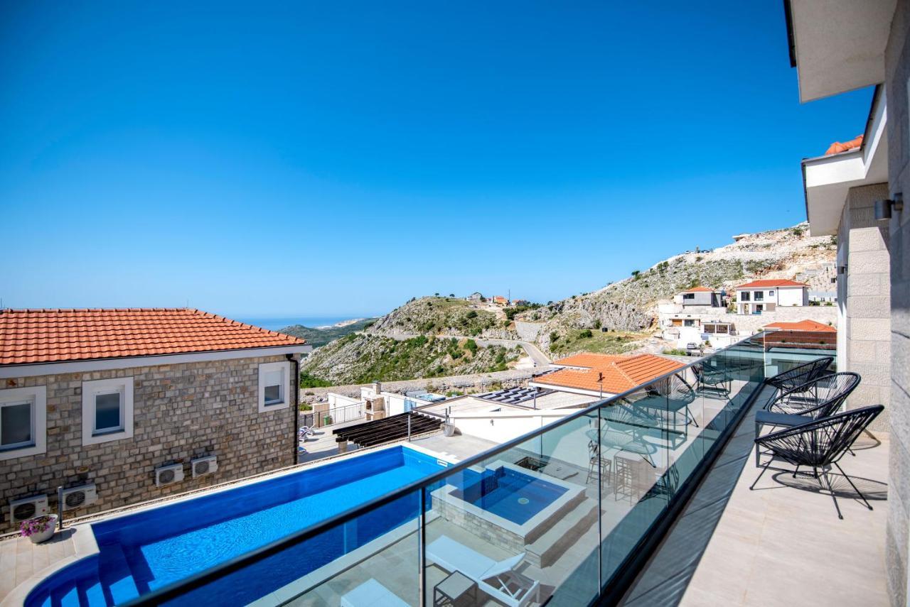 Luxury Villa Miriam With Private Pool And Jet Pool Near Dubrovnik Ivanica Luaran gambar