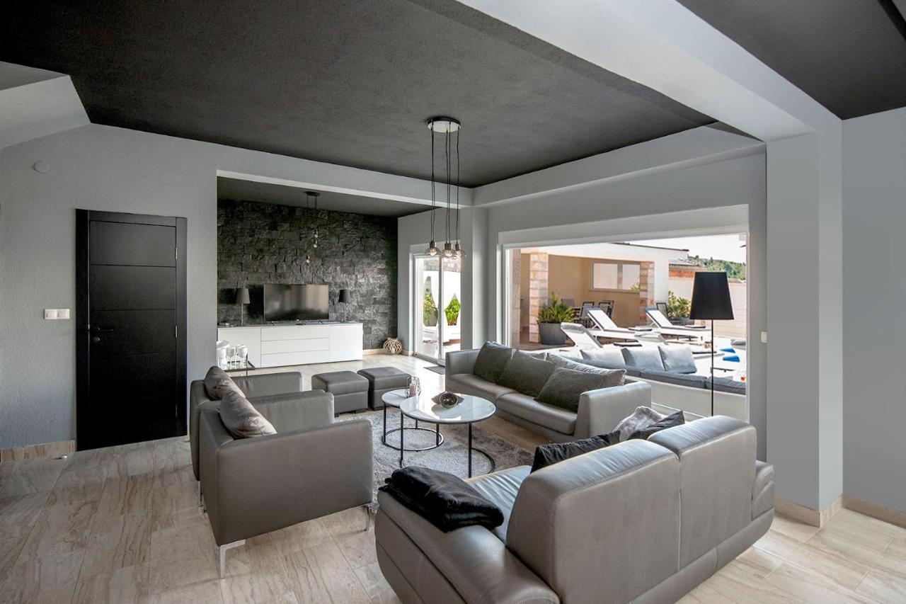 Luxury Villa Miriam With Private Pool And Jet Pool Near Dubrovnik Ivanica Luaran gambar